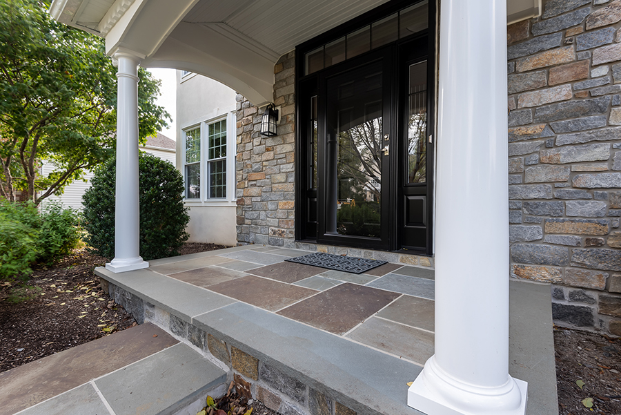 Click's stone makes your outdoor walk way look classy and elegant