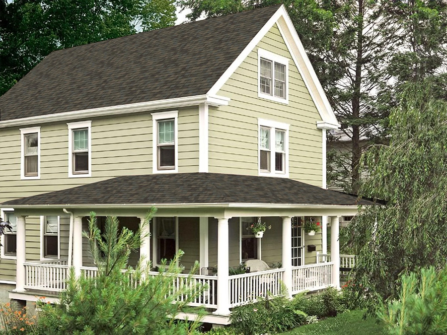 asphalt house